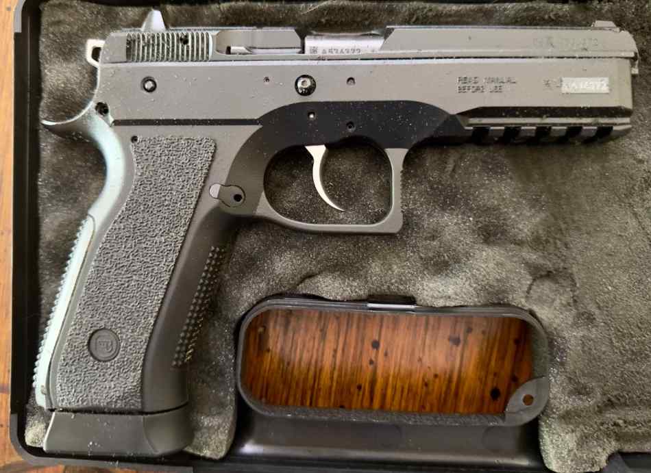 CZ SP01 Phantom Fully Cajunized