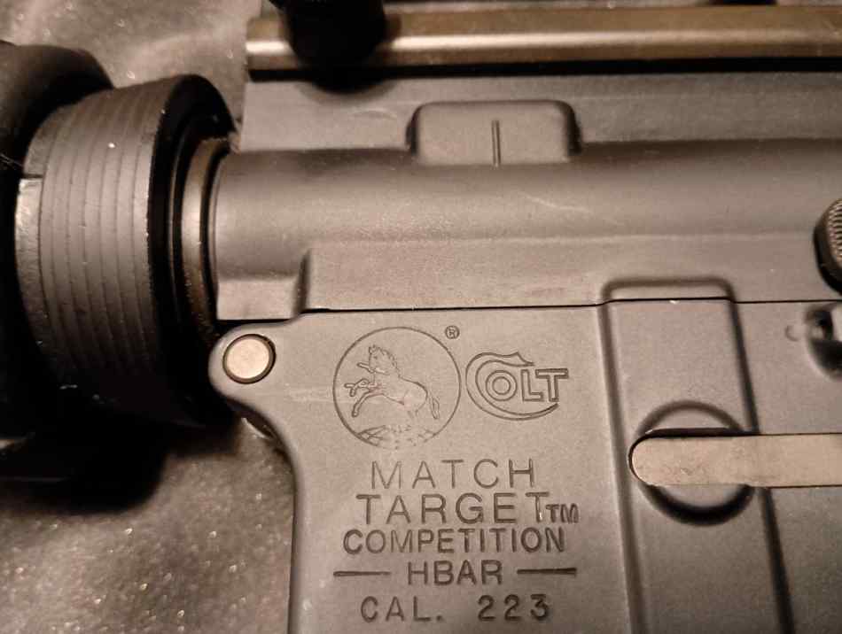 Colt Match Target Competition HBar Year 2001