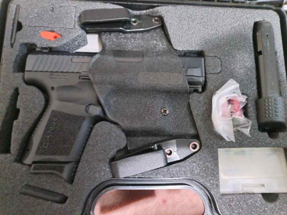 Canik tp9 sc elite with case