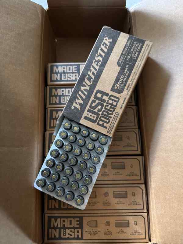 Winchester 115 Grain FMJ 9MM